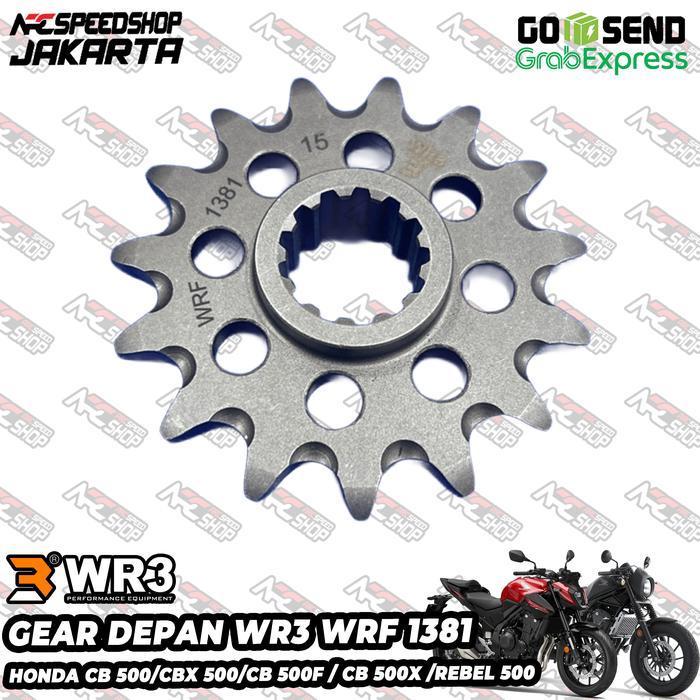Gear Gir Depan WR3 WRF 1381 For Honda CB500 CB 500 CBX500 CB X500 CB X 500 CB500F CB 500F CB 500 F