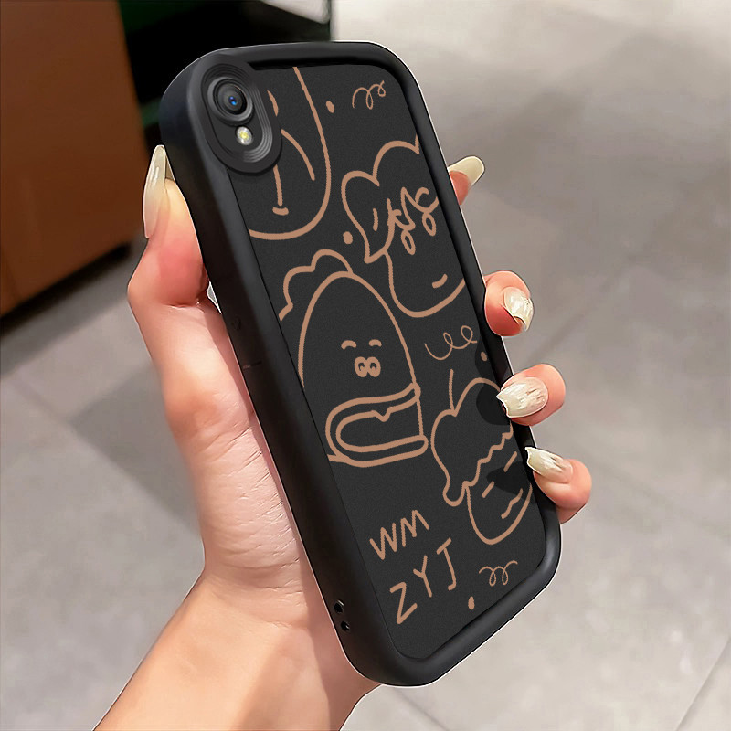 Casing Hp Untuk OPPO A37 A37F Case Casing pola Karakter kartun Cesing HP Kasing mata langit tangga K