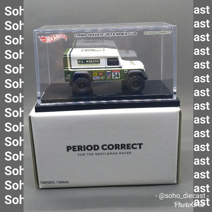 hotwheels land rover defender 110 rlc vhtf period correct kode 18