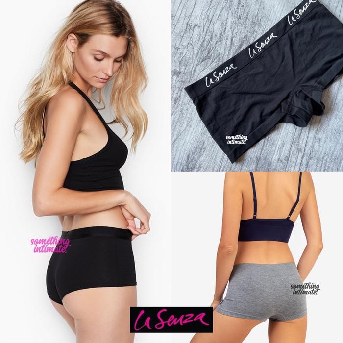 LASENZA Comfort Soft Seamless Boyshort Panty #1 Basic Heather Ultrasoft Modal Panties Underwear