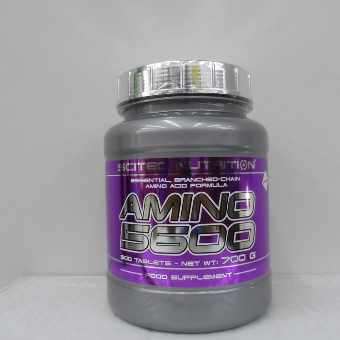New Scitec Nutrition Amino 5600 Essential Amino 1000 Tablet Suplemen Fitness Ready