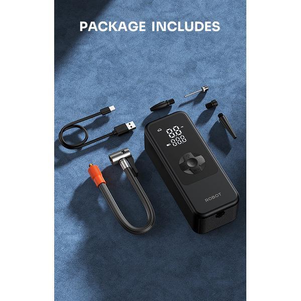 VIVAN Portable Air Pump Inflator Electric Pompa Ban Mobil Sepeda Motor