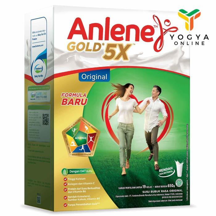 Anlene Susu Box Gold Isi 600 Gram