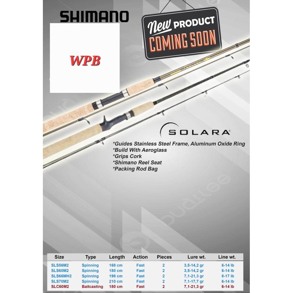 Rod SPINNING SHIMANO SOLARA