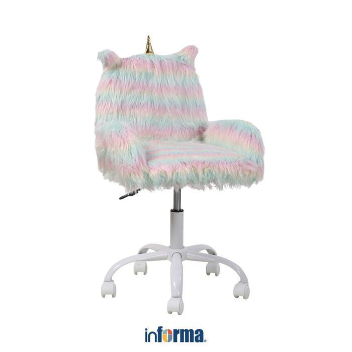 Informa Trixie Kursi Belajar Anak Rainbow Kursi Putar Kursi Komputer Tempat Duduk Gaming Kursi