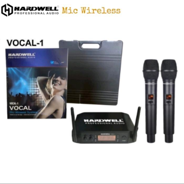 MIC WIRELESS HARDWELL VOKAL 1 MICROPHONE VOKAL-1 ORINAL