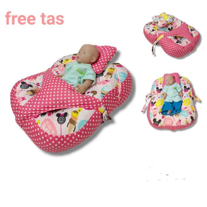 BBYY- Sofa Bayi Duduk Kasur Bayi Sabuk Gesper Multifungsi Bantal