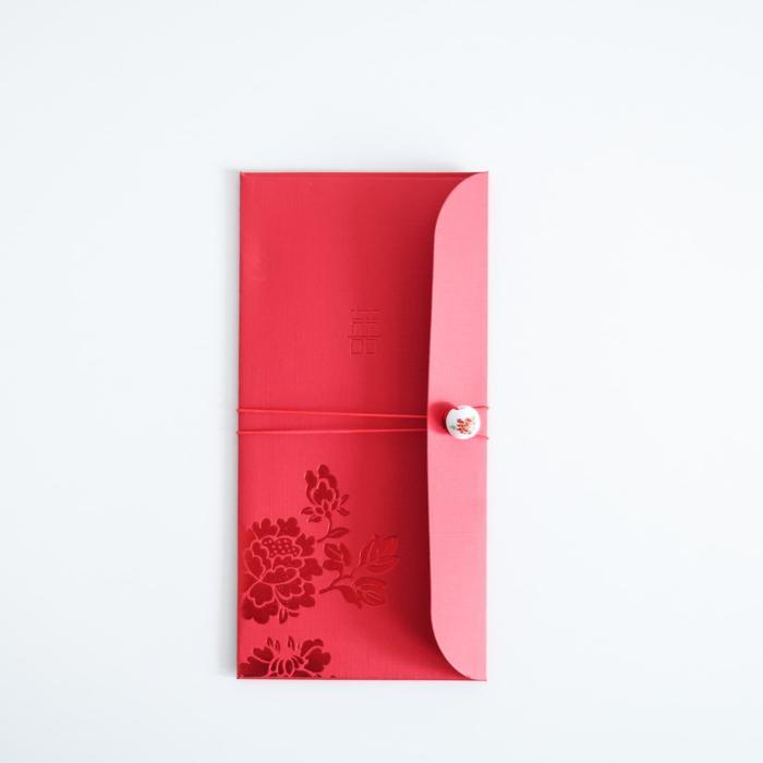 Angpao merah xuang xi amplop uang pernikahan nikah double happiness