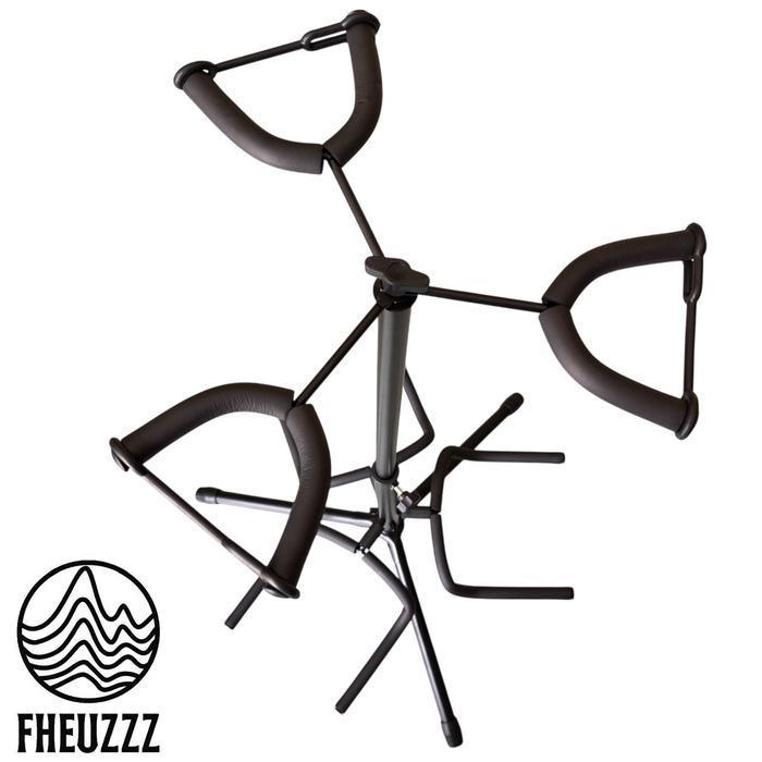 STAND GITAR GUITAR AKUSTIK ELEKTRIK BASS UKULELE LONG NECK SINGLE DAN TRIPLE HERCULES