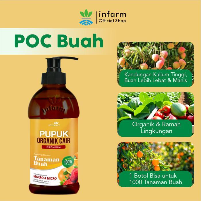 988e- Infarm - Pupuk Organik Cair 500 Ml Pupuk Cabai Nutrisi Tanaman Cabai Nutrisi