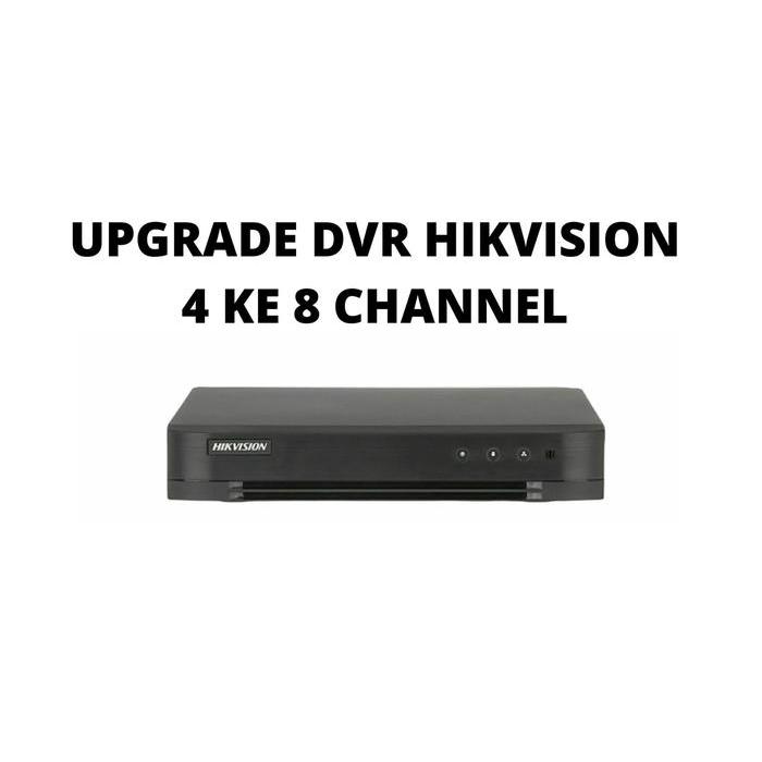 Upgrade Dvr Hikvision 4 Channel Ke 8 Channel