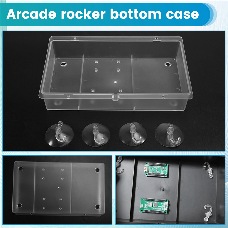 Am-Arcade Joystick Bottom Case Accessories For Diy Arcade Joystick Handle Arcade Game Sturdy