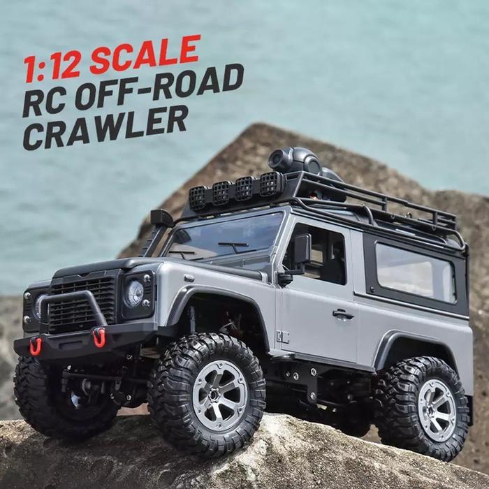 JakartaHobbyCom RC Mobil Offroad SUV FY003A-5 1/12 2.4GHz 4WD Crawler RTR Hijau Simulasi Land Rover