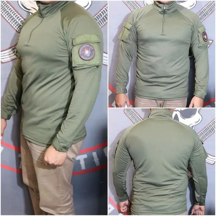 6don- Bdu Jersey Combat Full Dryfit / Baju Tactical Combat Bdu Dryfit