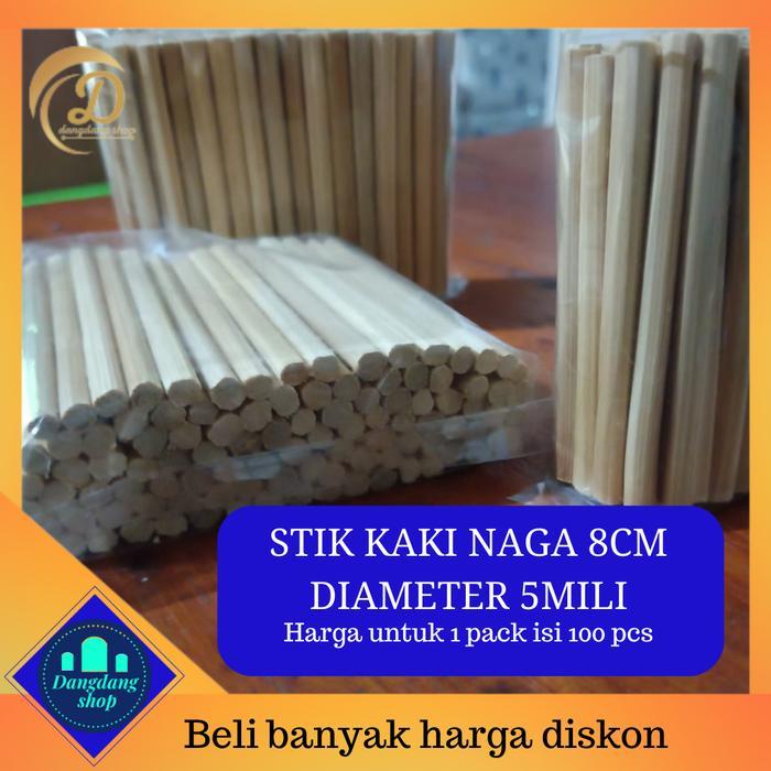 stick kaki naga 8cm isi 100 pcs Tusuk kaki naga Tusukan kaki naga