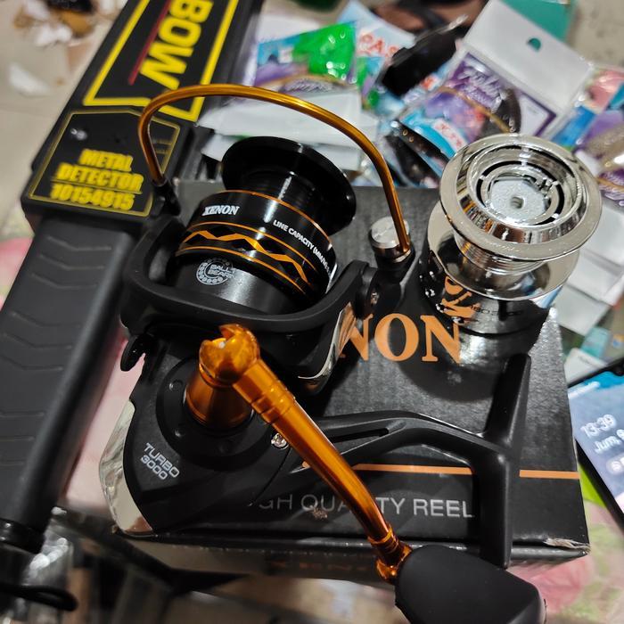 Terlaris- Reel Xenon Turbo 3000 Power Handel Doubel Spool -Gratisongkir