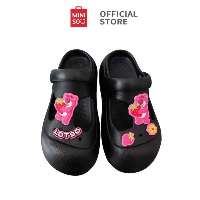 Miniso x Disney Pixar Lotso Marie Winnie The Pooh Collection Clogs Sandal Fashion Slippers Sandal