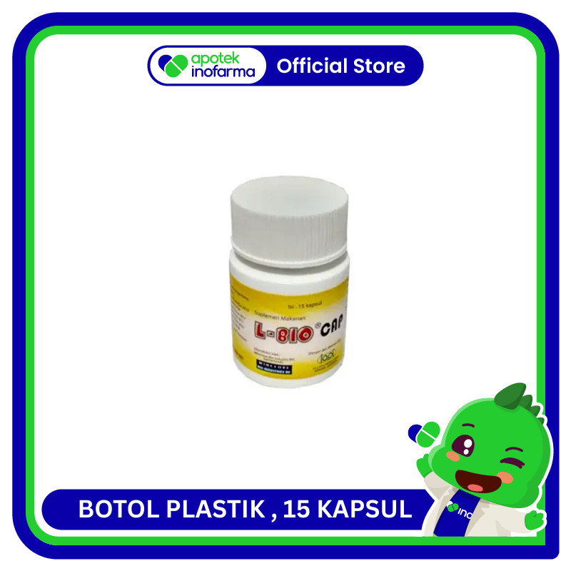 L-BIO CAP Lapi KAPSUL 1 BOTOL PLASTIK (15)