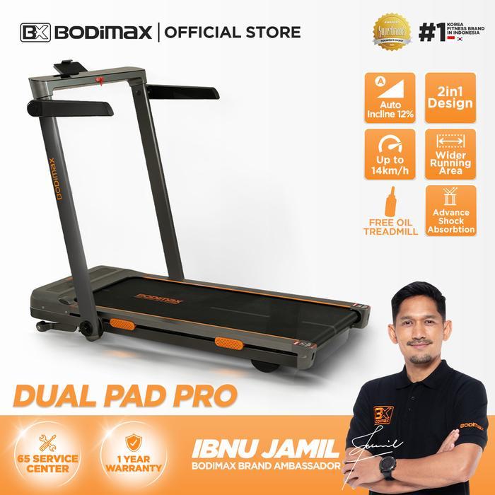 BODIMAX DUAL PAD PRO / Running Pad / Treadmil Automatic Incline