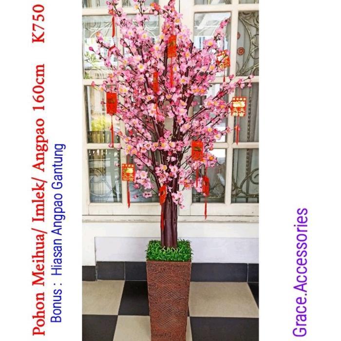 pohon imlek meihua sakura sincia 160cm besar