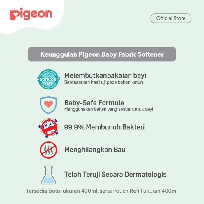 Pigeon Baby Fabric Softener 400Ml Refill