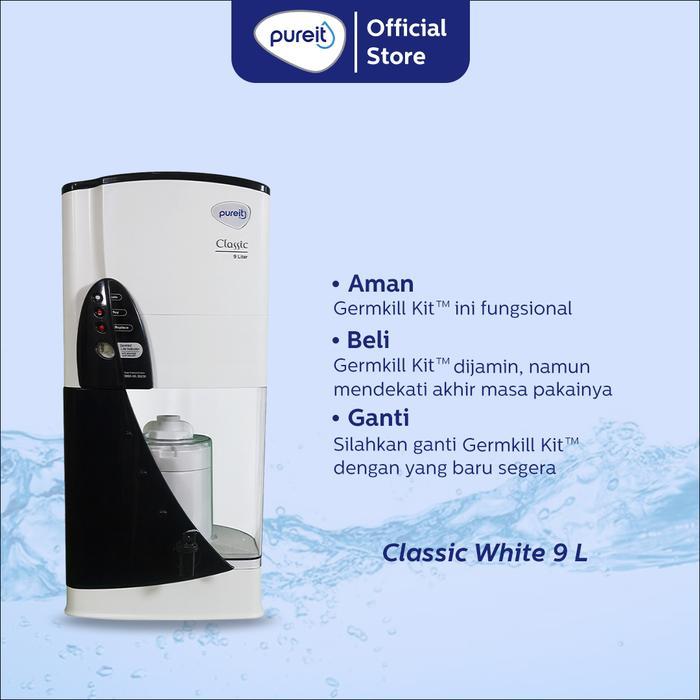 neys- Unilever Pureit Water Purifier Classic White 9L