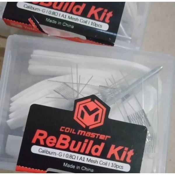 RBK UWELL CALIBURN G 0.8 OHM ISI 10 PCS AUTHENTIC