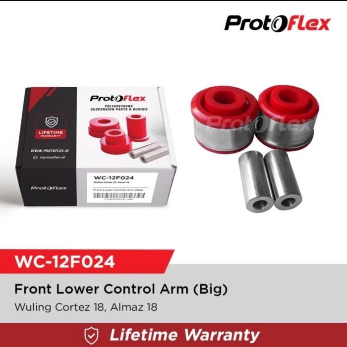 Protoflex Bushing Lower Arm Depan Besar Wuling Cortez Almaz