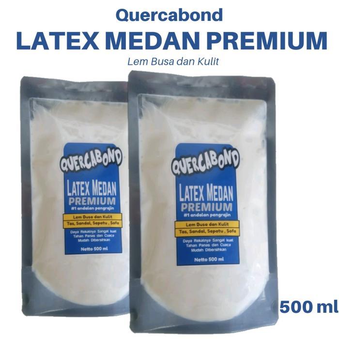 g8iv- Quercabond Latex Medan Premium. Lem Latex Untuk Busa Dan Bahan Kulit
