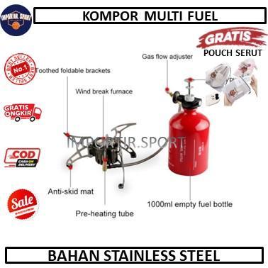 kompor gas camping - kompor multifuel - gas camping ultralight