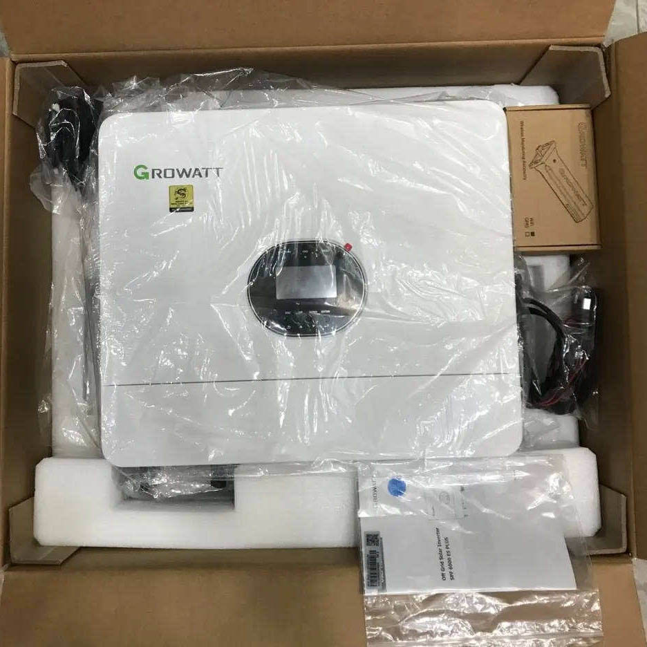 Ship Growatt Inversor De Onda Senoidal Pura Dual Mpp Trackers 6000W Solar Inverter With Wifi Module