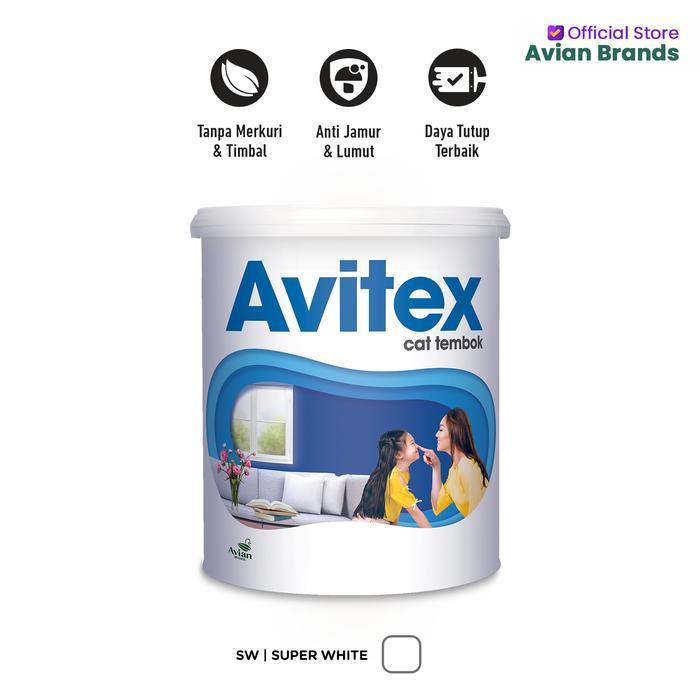 6uvgl- Avitex Cat Tembok 1 Kg ..