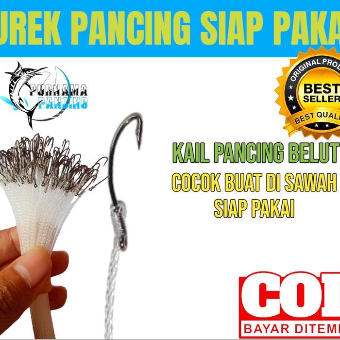 Urek Pancing Belut Sawah Siap Pakai Ukuran Xs