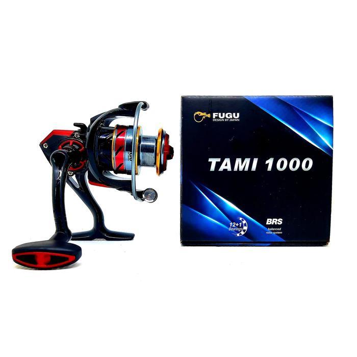 Reel Pancing Fugu Tami 1000-3000 One Way 12+1 Bb Sangat Murah Dan Kuat