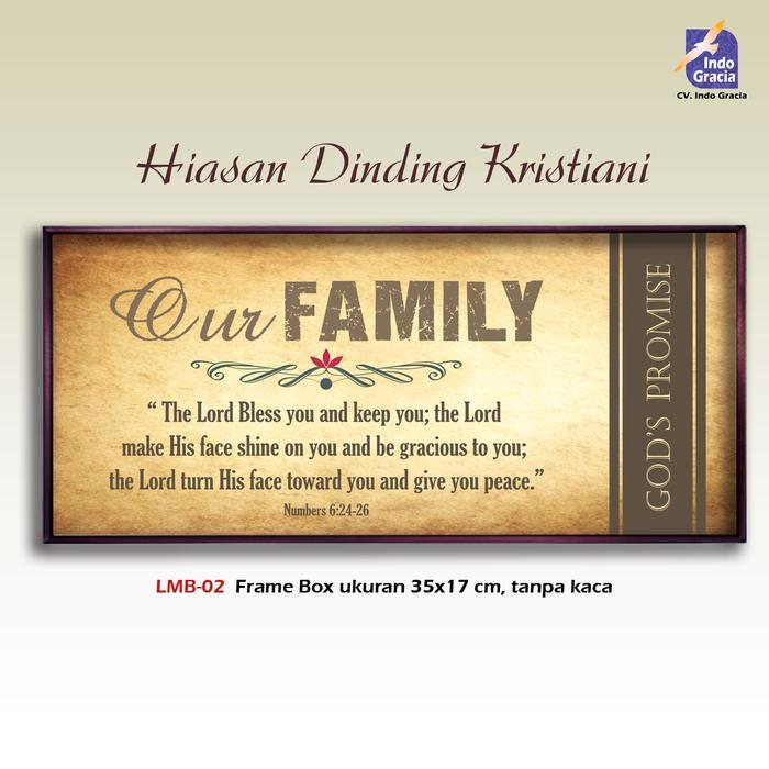 Hiasan Dinding Rohani Kristen LMB-02