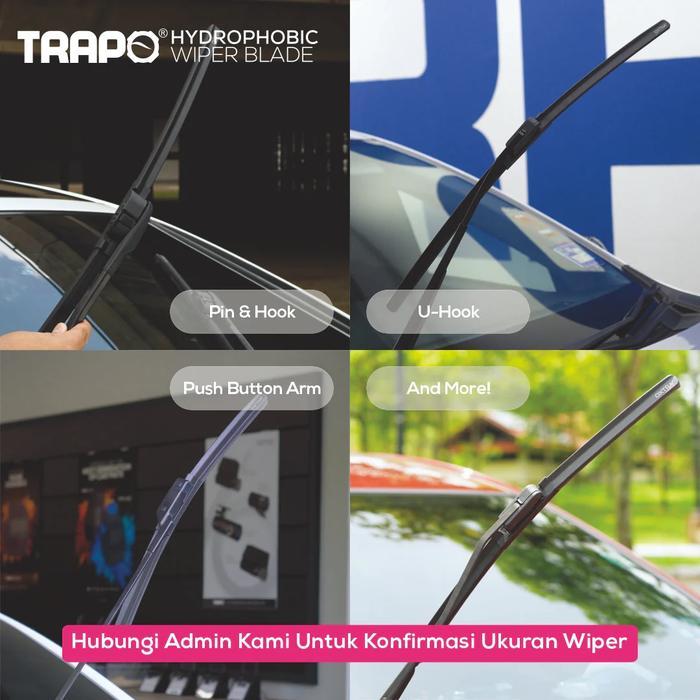 Mantab Trapo Hydrophobic Wiper Blade Toyota Alphard (2008-2015) Wiper Alphard Terlaris