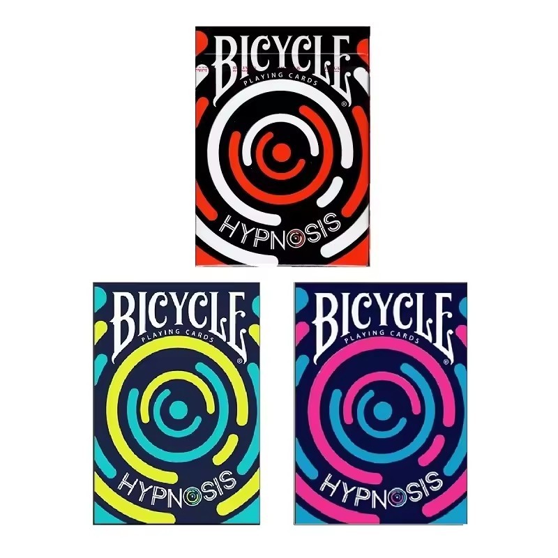 Bicycle Hypnosis Playing Cards Deck Poker Size Card Games Magic Tricks for Magician Cartas De Poker