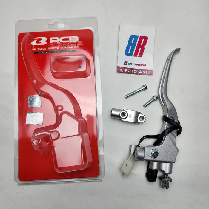 Handel Handle Tuas Kopling E2 Rem Kiri Mio Vario Beat Silver Ori Original Rcb Asli
