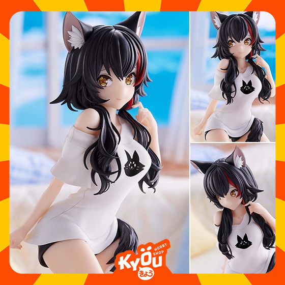 PVC Figure Ookami Mio Relax Time - Hololive If (20cm)