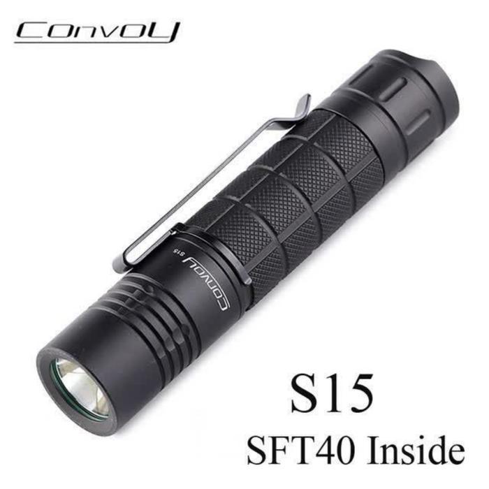 Convoy S15 Luminus SFT40 1800 Lumen Driver 4 Mode 5A Promo Premium