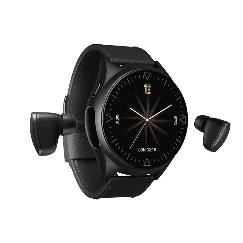 Aipower W28 Bluetooth Headset Watch Wearbuds Watch Smart Watch With Earbuds Wireless