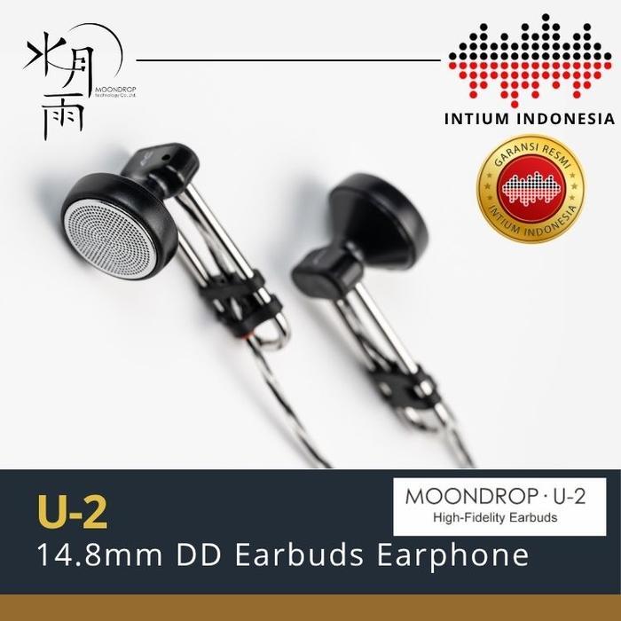 MOONDROP U2 / U 2 / U-2 14.8MM DYNAMIC DRIVER EARBUDS EARPHONE