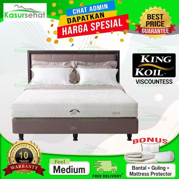 King Koil Kasur Full Latex New Viscountess - Kasur Saja 120X200