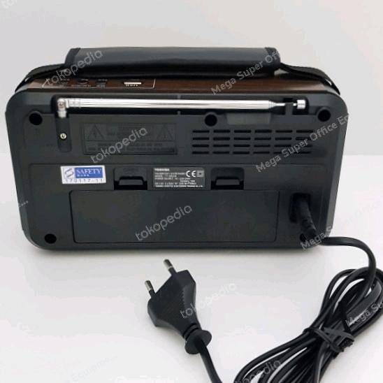Toshiba Radio Listrik Portable Ty-Hru30 Radio Toshiba Hru30