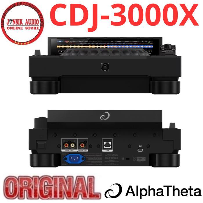 Alpha Theta Cdj-3000X Pioneer Dj Alpha Theta Cdj3000X Pioneer