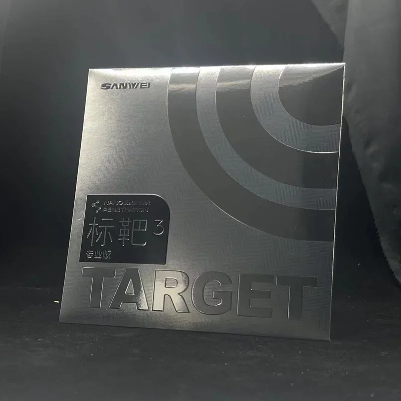 Sanwei Target 3 Pro Table Tennis Rubber Ittf Approved National Nano Penetration Sticky Ping Pong