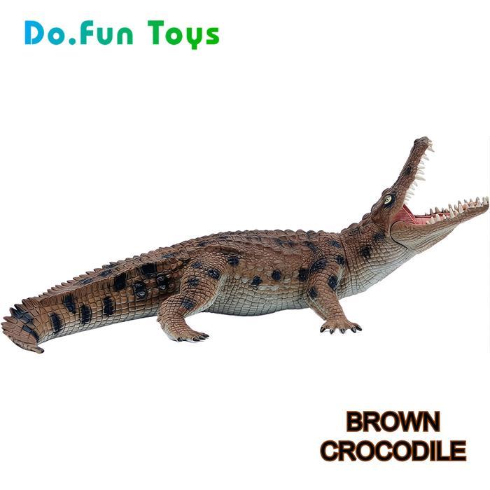 Animal Figurine BIG CROCODILE / Mainan Miniatur Buaya Besar