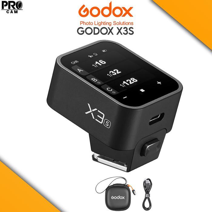 Godox X3 Trigger Touchscreen TTL Wireless Flash Trigger / Godox X3N / Godox X3S / Godox X3F / Godox