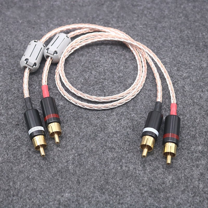 PROMO  Acrolink 8-core Audiophile Grade Audio Signal Cable 2/2 Audio Cable Digital Coaxial Silver Pl
