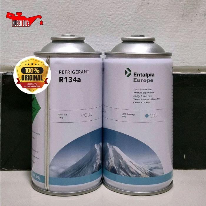 Ini Murah Entalpia Europe Freon R134A/Hfc R134A Ukuran 390Gr